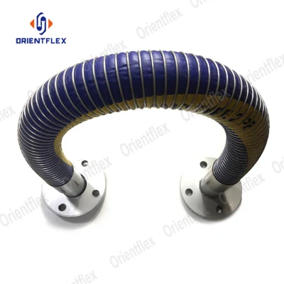 Mangueras y accesorios compuestos marinos químicos para aceite de grano flexible industrial