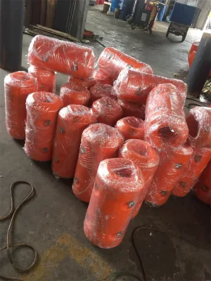 Pipeline flotadores flotadores de ducto de polietileno para el dragado del tubo de oleoducto flotador