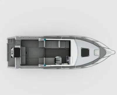 Profisher750 Cabina completa Deportes ir a pescar Lancha barco de pesca