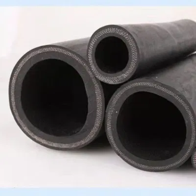  Abrazadera resistente al calor, tela, goma, manguera de caucho negro se