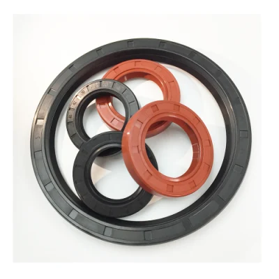  EPDM HNBR Neoprene Silicone FKM NBR SC TC Skeleton Oil Seal para sellado hidráulico Negro Marrón Rojo doble labio labio simple