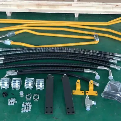 Juego de instalación de martillo de tuberías de martillo de aguilón hidráulico de cucharón Tubería de tubería de manguera de aceite del interruptor