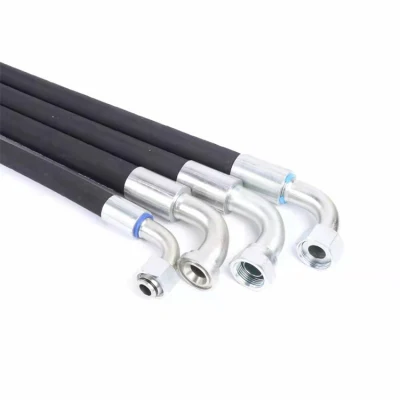  Manguera hidráulica de tubos de alta y baja presión para cable trenzado Manguera de alta presión del sistema hidráulico