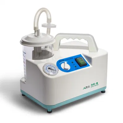  9e-B CE &amp; ISO13485 China hizo Oil-Free flema portátil ligero de la máquina de succión para el equipo de Hospital