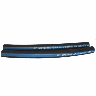 3/8 de pulgada SAE 100R1a/1sn de malla de alambre de acero de alta presión Manguera hidráulica resistente al aceite