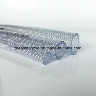 Manguera trenzada de fibra de PVC para la leche de transferencia