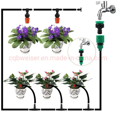 Sistema de riego por goteo manguera de riego automática Micro Drip watering Kits