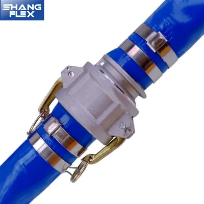 Manguera de PVC de descarga de agua utilizada en bomba de agua, Minas y Marina