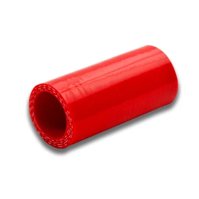 5-Ply Hi-Performance Acoplador recto tubo flexible de silicona negro