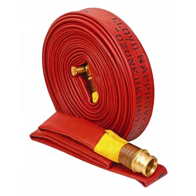  De alta presión duradera 1.5/2/2,5/3/4pulg./PVC TPU/caucho flexible resistente al agua Layflat forro de lona flexible de la lucha contra el armario de hidrante
