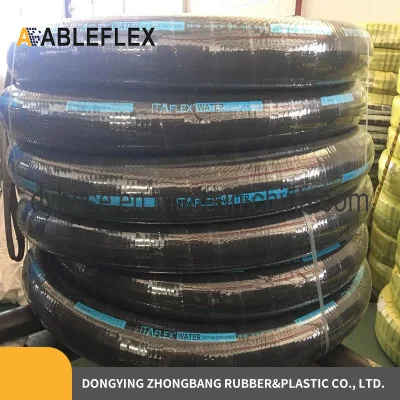 Manguera flexible de succión y descarga de agua de caucho de alta calidad