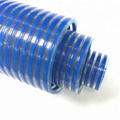 Inch1-16 plástico Alta presión personalizada PVC bomba de agua manguera de succión Para manguera de aceite de productos químicos de transferencia