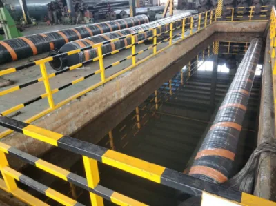  OEM permitido manguera de dragado auto flotante blindada para materiales afilados