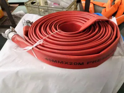  Mangueras contra incendios de 1,5 pulgadas con tubo de PVC de manguera de descarga de agua marina