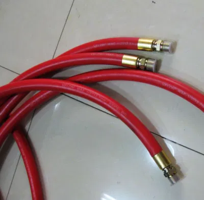 Prueba de fuego de la manguera flexible de caucho de nitrilo industriales aire/agua/barro transferencia