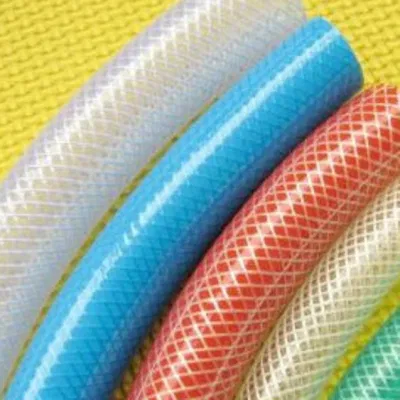  Tela de nylon PVC flexible manguera de agua de la primavera de la manguera de jardín