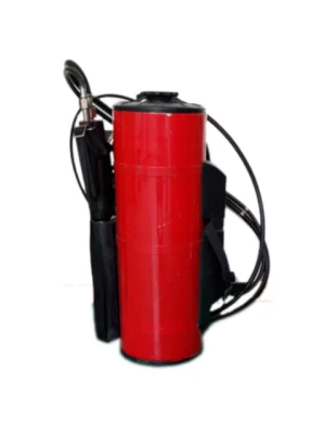  El extintor en mochilas con vapor de agua