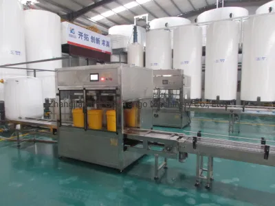 5L 20L automática lubricante del motor el aceite hidráulico con un peso de la urea de la línea de llenado de botellas