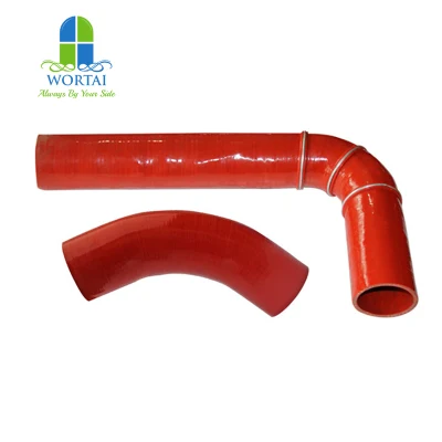 Resistencia al calor de silicona flexible reforzado de Automoción Tubo de goma