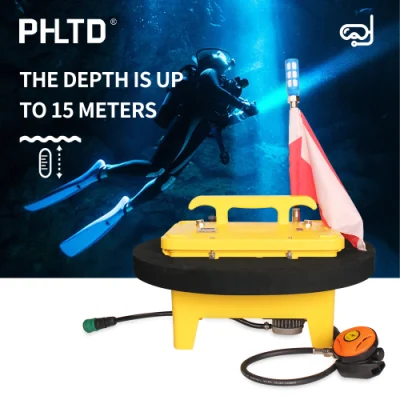  Phltd-Hxj1 Ventilador de Buceo portátil recargable tanque de buceo de aire impermeable Compresor con tubo de 49 PIES de inmersión