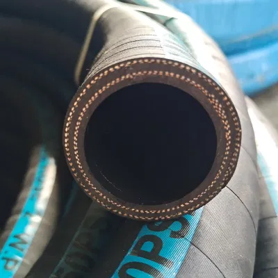  Manguera de succión y descarga de agua de goma para bomba flexible de 6 pulgadas.