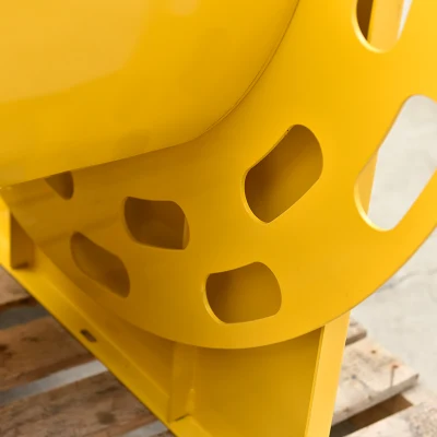  Ingeniería personalizada Manual de Construcción hidráulica automática de aceite diesel pesado Carrete de manguera de repostaje de combustible eléctrica