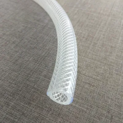Blanco conducto PVC transparente de la manguera de agua potable Marina