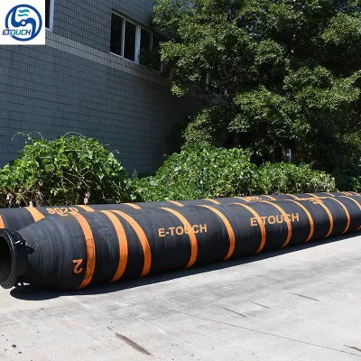  Marine Self-Floating Draga draga flotante el dragado de tubo flexible de caucho