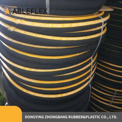 Manguera flexible de succión y descarga de agua de caucho de alta calidad