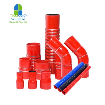 Resistencia al calor de silicona flexible reforzado de Automoción Tubo de goma