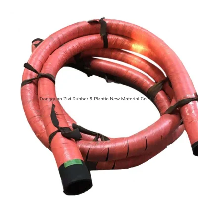 Industrial Anti abrasión manguera flexible de caucho trenzado de fibra de baja presión Con resistente al clima