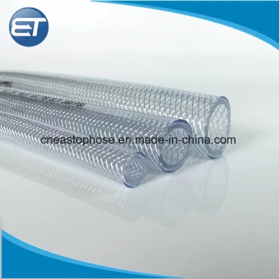 Manguera trenzada de fibra de PVC para la leche de transferencia