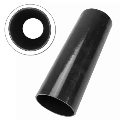 5-Ply Hi-Performance Acoplador recto tubo flexible de silicona negro