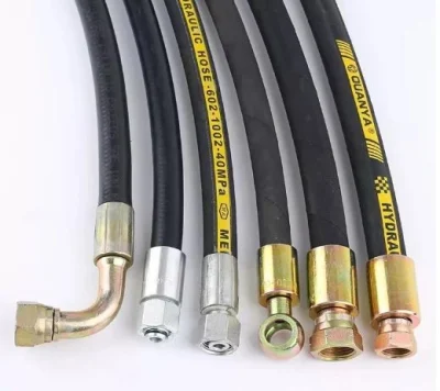  Manguera hidráulica de trenzado de alambre de acero de venta en caliente SAE 100 R2 At/DIN En853 2SN en la industria