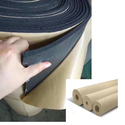 133mm ID 44mm grueso Armacell clase 1 aislamiento Elastomérico negro Manguera