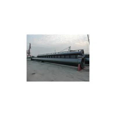 Unisite tubo de succión de succión marina Boya de succión flotante para dragado Tubo de 10&quot; codo de acero para tubería de succión