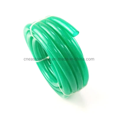 Heavy Duty Nylon transparente de PVC flexible trenzado manguera de 1/4&quot; a 3&quot; para el riego el riego del jardín de Gas Combustible de aceite de ducha