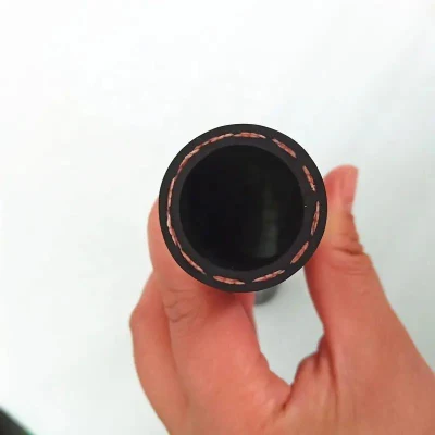 Manguera de aceite de goma flexible de alta presión hidráulica de la excavadora SAE R3can proporcionar muestras libres de manguera hidráulica
