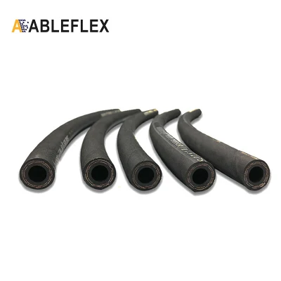  Manguera de caucho reforzada SAE 100 R16 R17 R1 R2 R3 R6 R7 R8 manguera resistente al aceite hidráulico