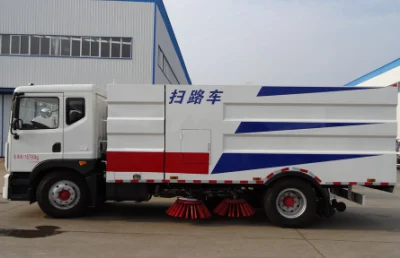  Dongfeng 8toneladas Calle de la ciudad de la máquina de limpieza Aspiradora 11-12cbm especial de la carretera de la basura camión escoba