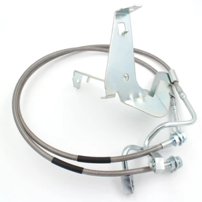 Pleasure Boat Trailer Auto Motorcycle Brake Parts 1/8&quot; SAE J1401 DOT Hydraulic Stainless Steel Wire Braided PTFE Trailer Flexible Brake Line Kits Brake Hose