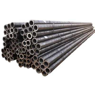  La norma ASTM A53 gr. B 40/80 Calendario de carbono negro Tubo de acero sin costura para tubería de gas y petróleo
