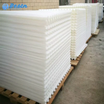 Maquinaria de tratamiento de agua Decantador lamelar Decancustomizing de PVC de alta calidad de los colonos los colonos de tubo de plástico para el tratamiento de aguas de la granja acuícola de ranas