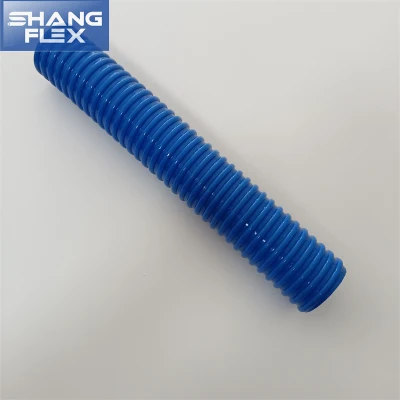 Bomba de agua multiusos azul de alta calidad succión de agua de PVC Helix Manguera