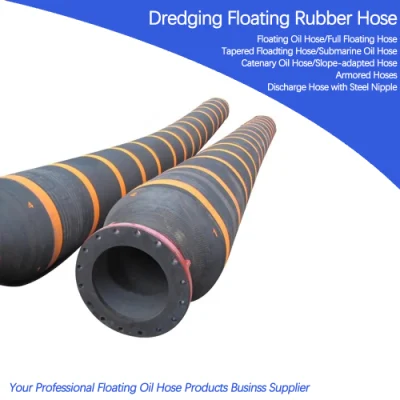 Marine Self-Floating aceite flotante tubo flexible de caucho