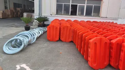 Flotador de tubería de HDPE / flotadores de manguera / tubería y manguera Flotadores para el bombeo de Dredge