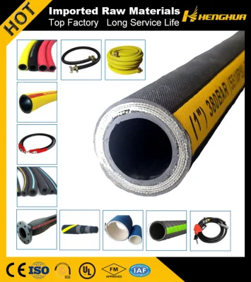  Excepcionalmente, nylon flexible trenzado: 100 pies de manguera de jardín y flexible, manguera de presión, Ideal para aplicaciones hidráulicas de alta presión Industrial