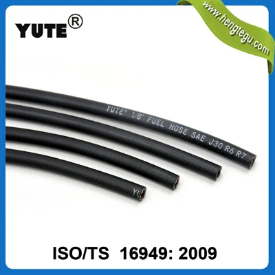  1/4 Goma trenzada de aceite SAE J30 R7 Manguera de combustible para la carretilla Auto Parts