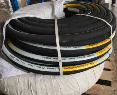 Trenzado de alambre de la manguera de goma para marinos la norma SAE la manguera de combustible