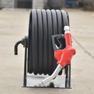  Carrete de manguera de combustible de 10m longitud para camión cisterna